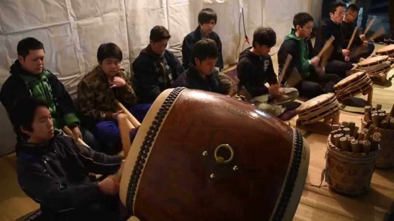 秩父夜祭2015　太鼓ならし　本町町会　秩父屋台囃子