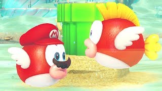 Super Mario Odyssey Movie Walkthrough Part 35 - Seaside Kingdom Completed All Moon Rock Moons