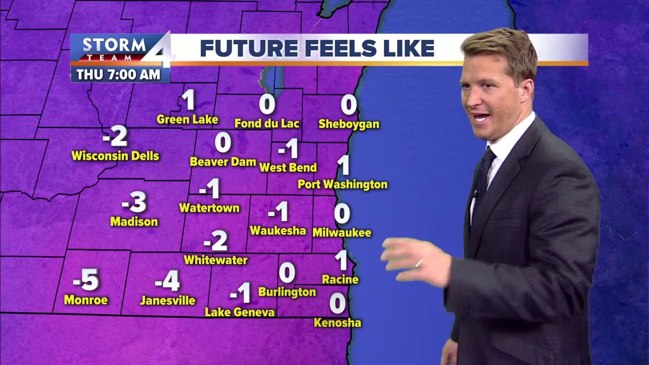 Dangerously cold wind chills coming Friday morning - YouTube