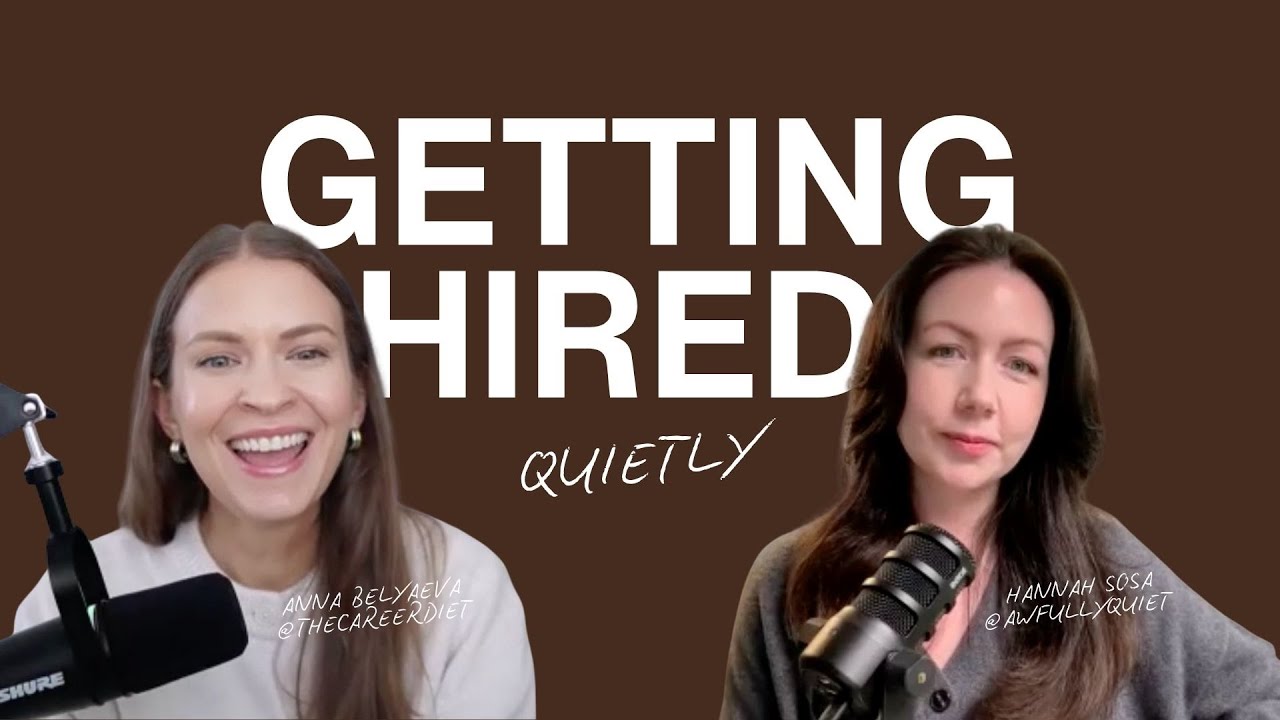 Getting Hired Quietly (Why Positioning Beats Applying) | With Anna Belyaeva (Job Search Strategist)