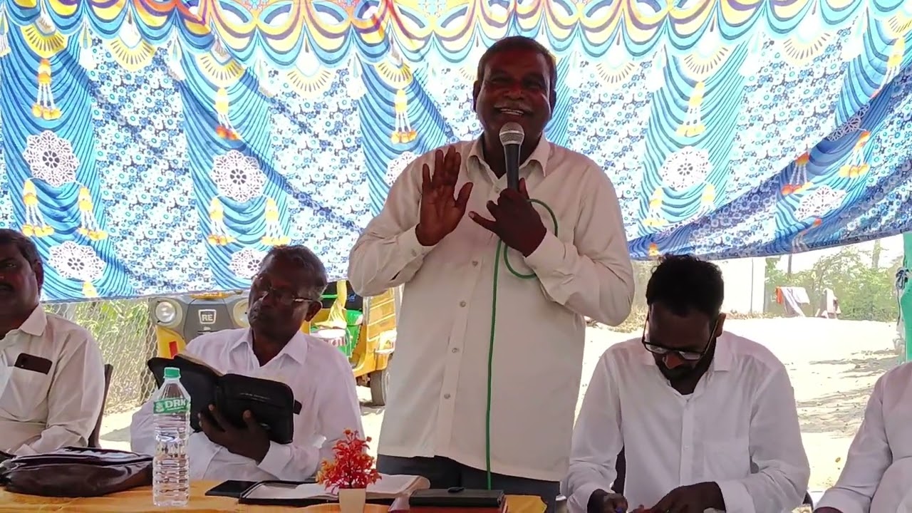 మందకు మాదిరిగా పాస్టర్లు ఉండాలంటున్న పాస్టర్ మోసే గారు