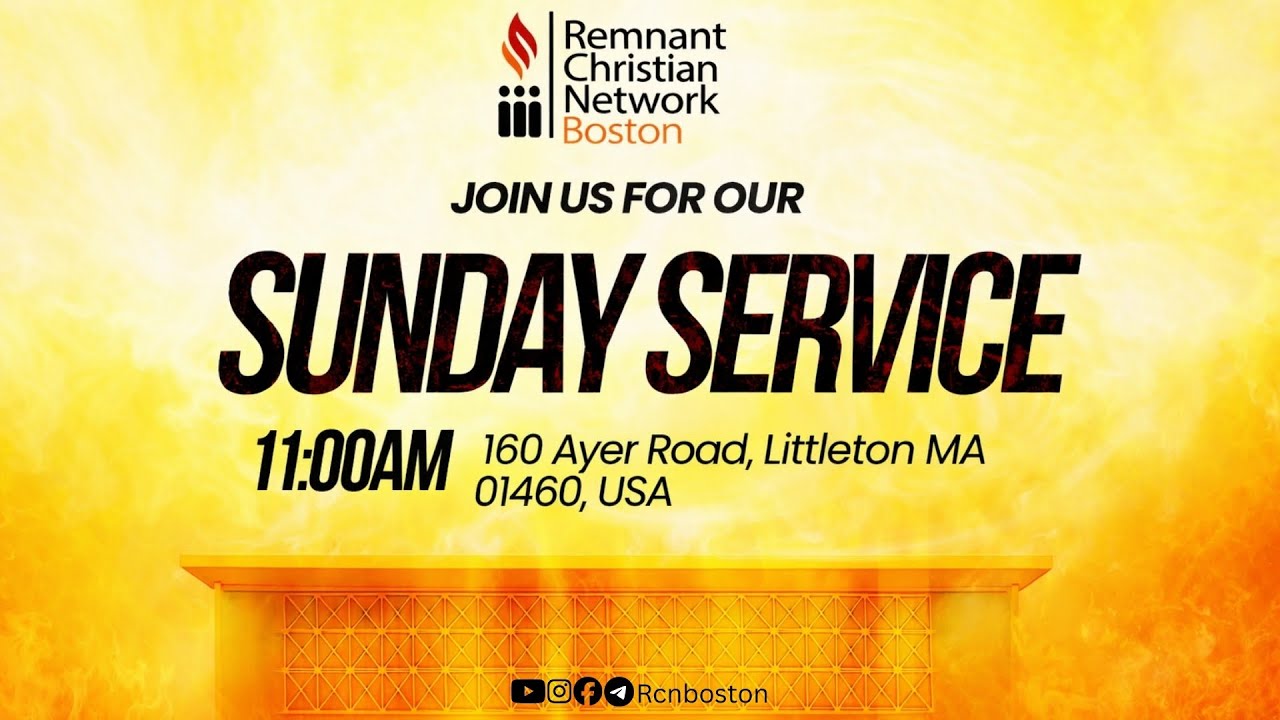 SUNDAY SERVICE || RCN BOSTON