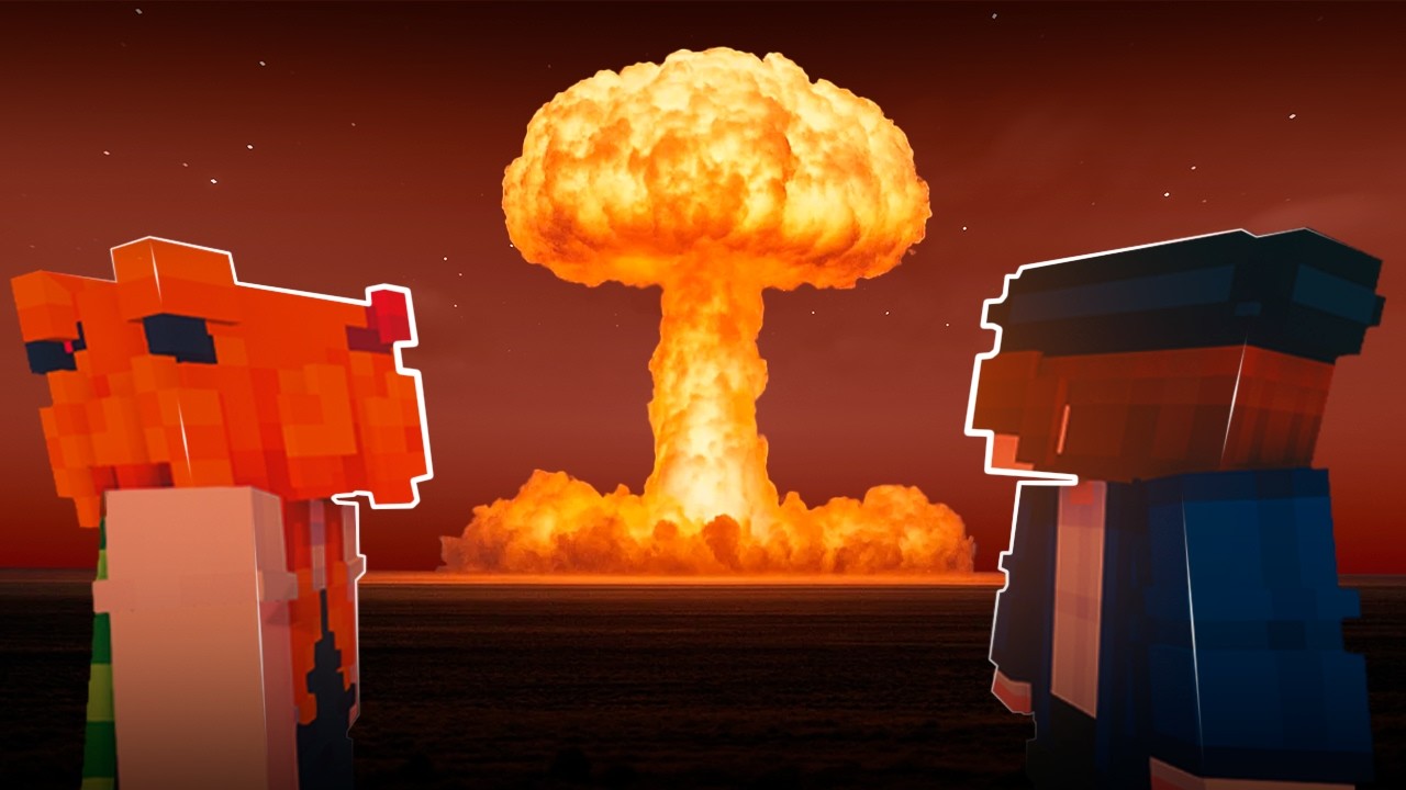 Fizemos A MAIOR EXPLOSÃO de todo o Minecraft Vanilla