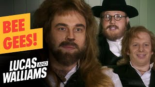 The Bee Gees Set The Record Straight | Rock Profile | Lucas and Walliams