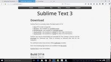 how to download and install sublime text 3