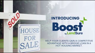 Webinar  Bridge the gap with LendSure’s BOOST