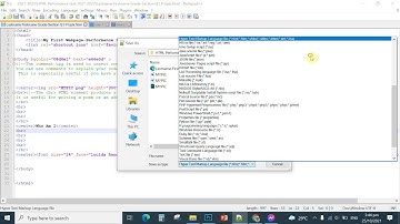 TO save your HTML DOCUMENT