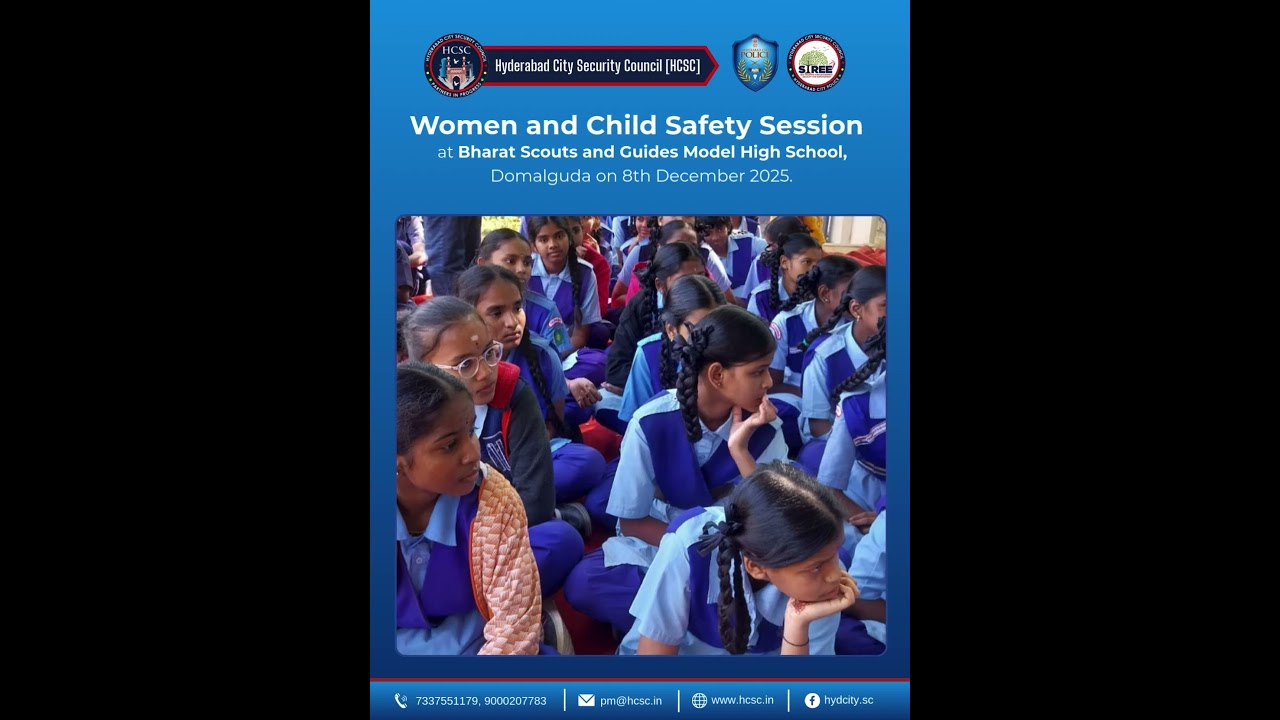 Women & Child Safety Awareness at Bharat Scouts & Guides School | Student Empowerment
