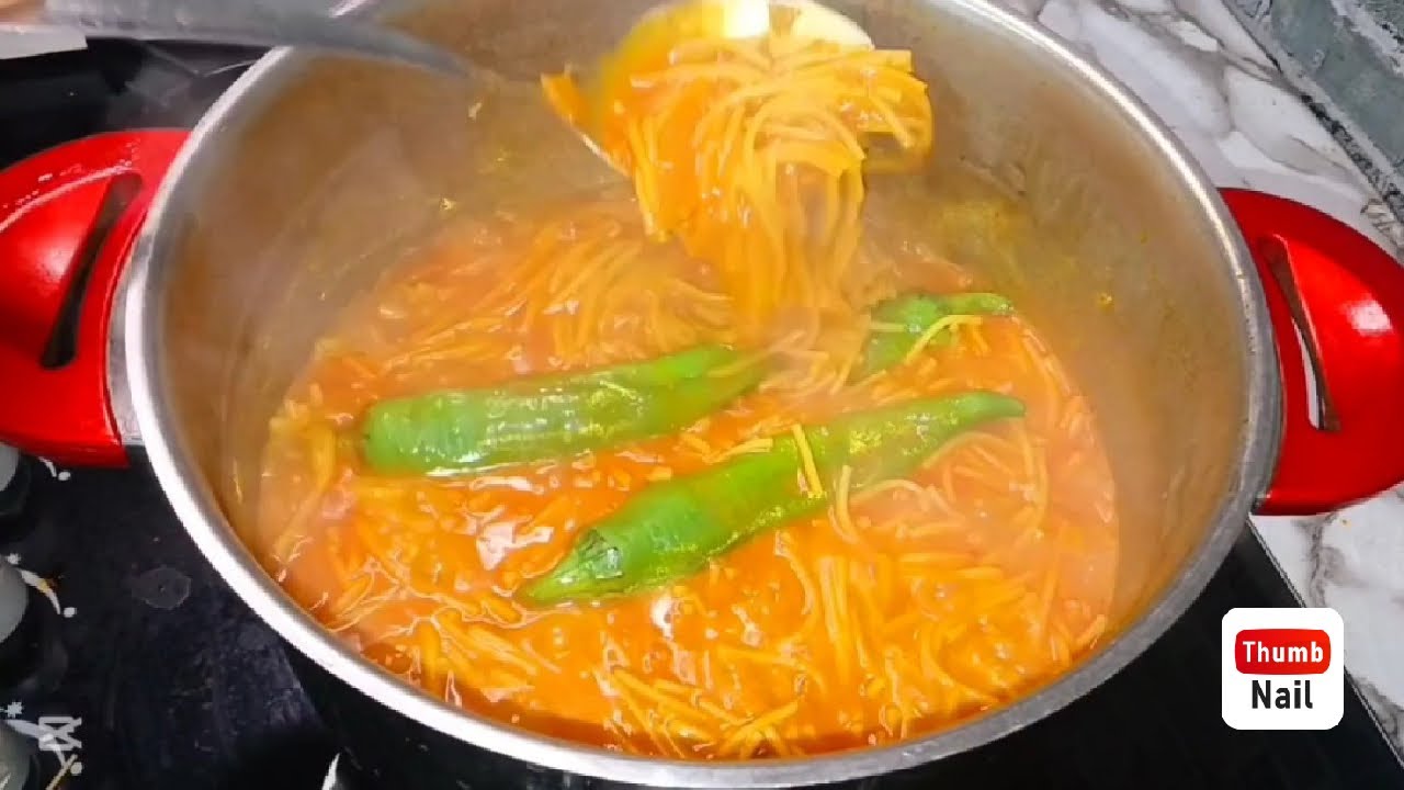 متأكده برشا ما يعرفوهاش  👌و لكنها من وصفاتنا التونسية الأصيله #مقرونة_جارية #كسكسي_تونسي #couscous  