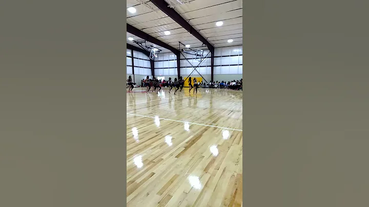 My  big sister dancing with her team