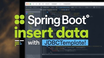 Effortlessly Insert Data into Your Database with JdbcTemplate and Spring Boot | Spring Boot Tutorial