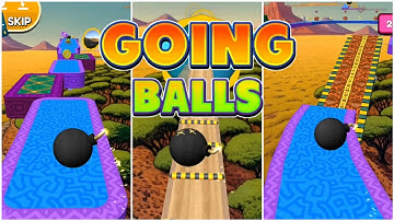 Going Balls Gameplay Levels 395-405 / You Have To Find Away To Out Smart The Course