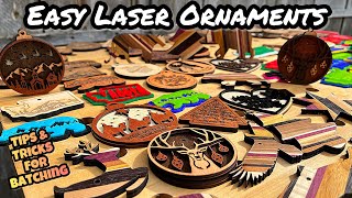 Laser Ornaments: Tips & Tricks for Batch Production by Six Eight Woodworks 29,674 views 9 months ago 19 minutes