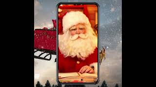 Calling SANTA CLAUS - Fake Video Call from Santa’s screenshot 3
