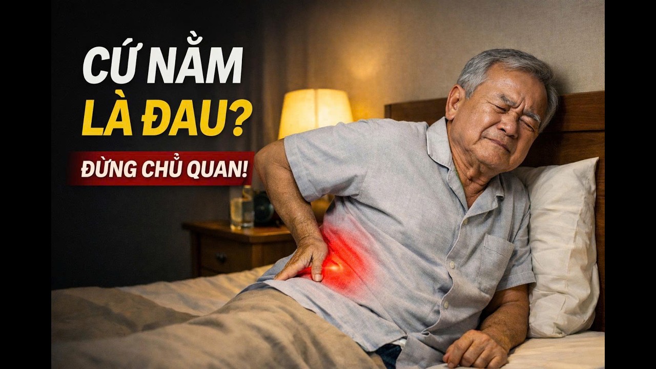 RẤT NHIỀU NGƯỜI CAO TUỔI CỨ NẰM XUỐNG LÀ BẮT ĐẦU ĐAU!