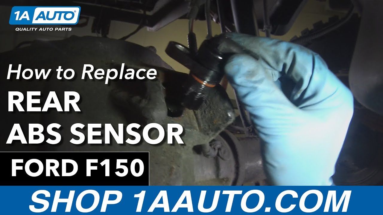 How To Replace Rear ABS Sensor 90-03 Ford F150 - YouTube 2009 ford f 150 fuse box location 