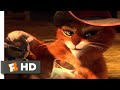 Puss in Boots (2011) - Rooftop Chase Scene (1/10) | Movieclips