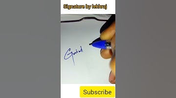 Govind name signature |how to create your own name signature |signature style of name #shortsfeed