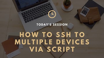How to SSH into multiple device via Script
