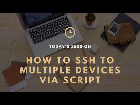 How to SSH into multiple device via Script