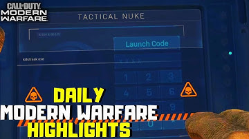 RAMMAZA TACTICAL NUKE!! (infected gameplay) | Daily Call of Duty Modern Warfare Highlights