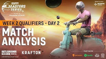 Match Analysis Week 2 Qualifiers - Day 2 | BGMI Master Series 2022 #RaiseYourGame