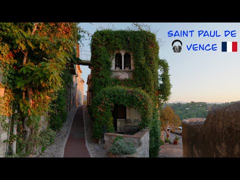 Saint Paul de Vence France Ambient Morning Walk