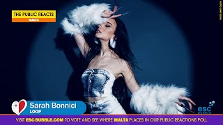🇲🇹 Malta – Sarah Bonnici – Loop (The Public Reacts: Eurovision 2024)