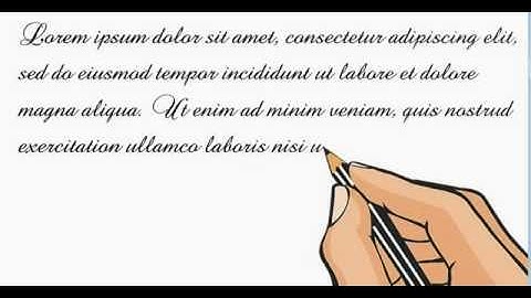 Explaindio 2.0 teaser 4 - New level of quality in text drawing