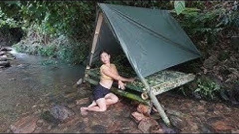 Girl Life Bushcraft 150 Days Bushcraft Survival Alone in the Rainforest! EP 3
