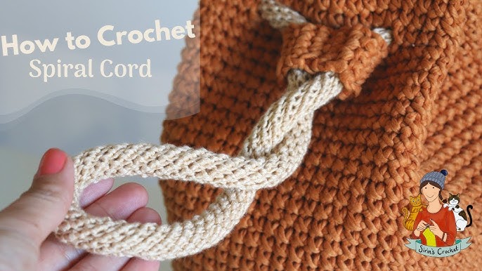 How to Crochet Simple Bag Handles That Don't Stretch Out 