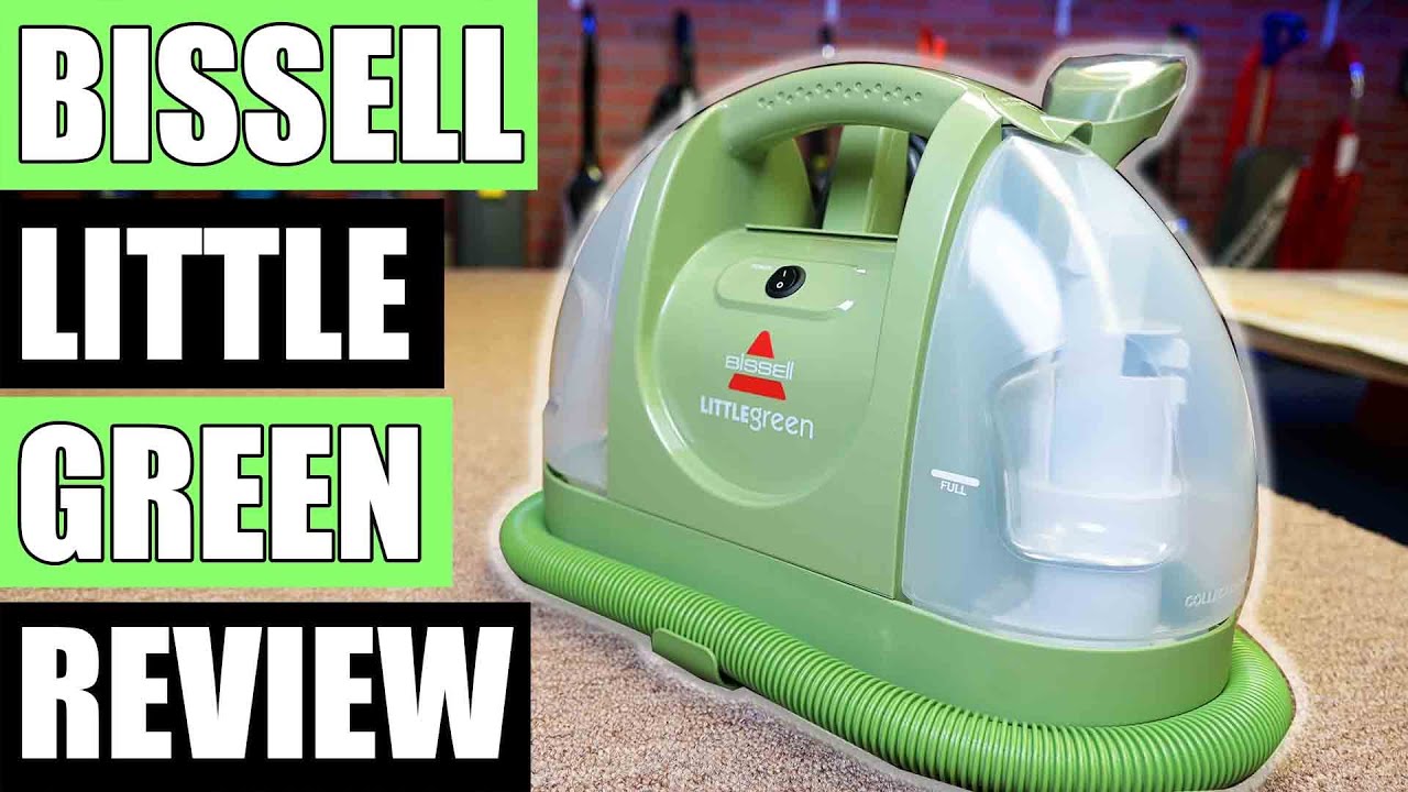 Bissell Little Green Machine Carpet Cleaner REVIEW 