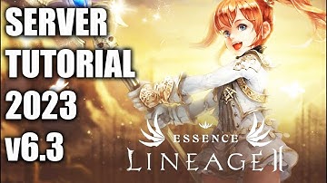 Lineage2 Essence_6.3_Crusader - Server Tutorial