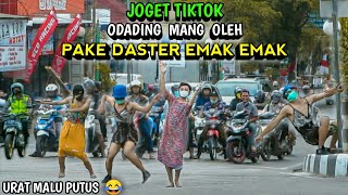 JOGET TIKTOK PAKE DASTER EMAK EMAK DI LAMPU MERAH.. NGAKAK PARAH | PRANK INDONESIA
