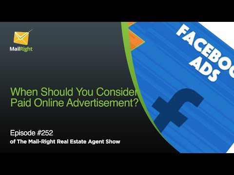 252 Mail-Right Show: When Should You Consider Paid Online Advertisement?