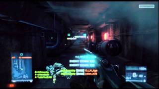 Battlefield 3 Sniper QUAD! my first ever quad! And 2nd ever on bf3 (4 kills 1 bullet)
