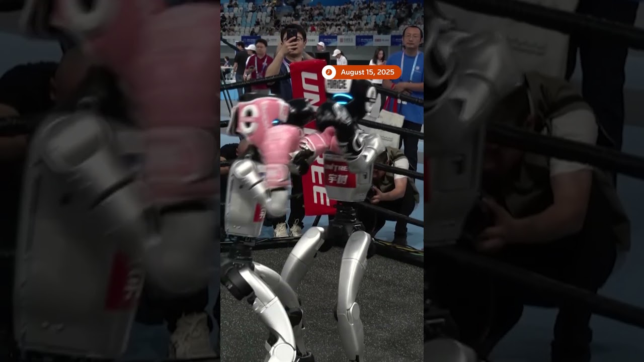 Humanoids compete at 'robot Olympics'