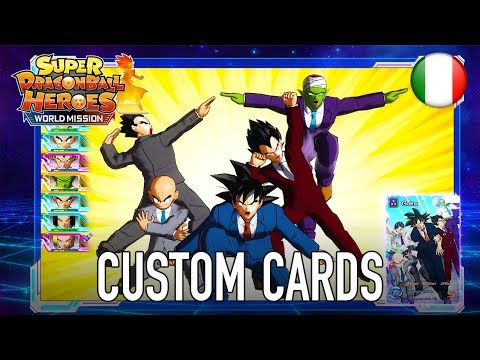 Super Dragon Ball Heroes World Mission - SWITCH/PC - Card Creation (Italiano Trailer)