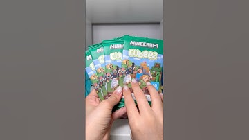 [ASMR]Minecraft Cubeez⚒️마인크래프트 I WANT TO COLLECT THEM ALL! #asmr #shorts #woolworths #minecraft