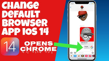 How to change the default browser on iOS 14