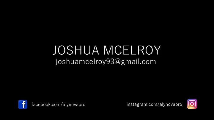 Joshua McElroy 2k21 Demo Reel
