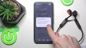 How to Unpair PHILIPS TAA5608 Headphones from an Android Device