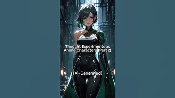 Thought Experiments as Anime Characters (Part 2) | AI Generated
