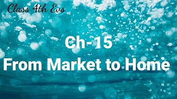 Ch-15.2 From Market to home ( Environmental studies 2nd semester, grade 4th, GSEB/ NCERT)