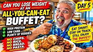 Can You Lose Weight at an All-You-Can-Eat Buffet? | ASMR Eating