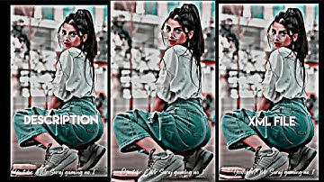 instagam reel video editing ll alight motion and xmlfile for link #xml_file #xmlfile #xml #xmlpreset