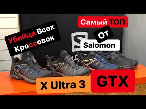 تصویری: کفش ورزشی X Ultra 3 GTX، SALOMON