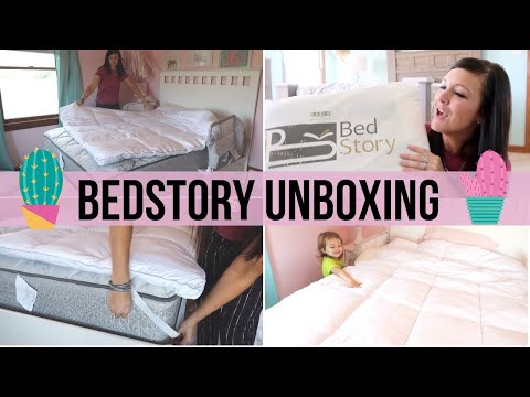 bedstory-mattress-topper-and-pillows-unboxing-|-honest-review-|