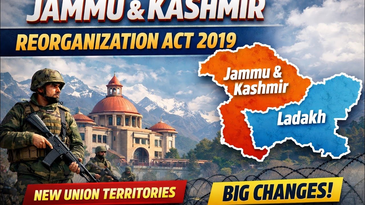 Jammu and Kashmir reorganization act 2019