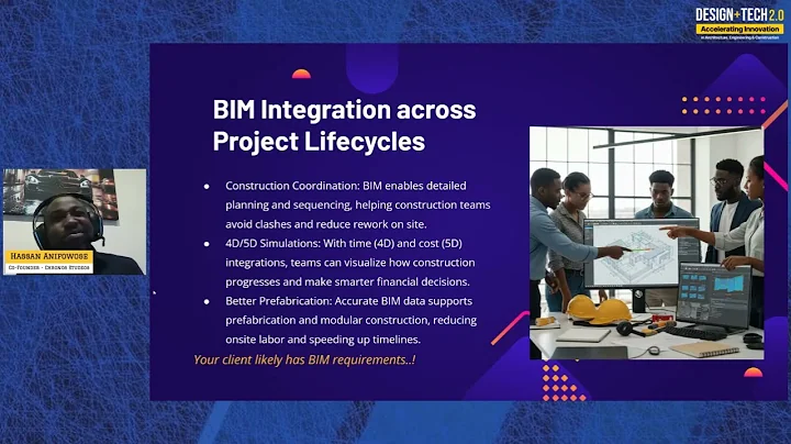 Dr  Hassan Anifowose | Digital Transformation in AEC(Architecture, Engineering and Construction)